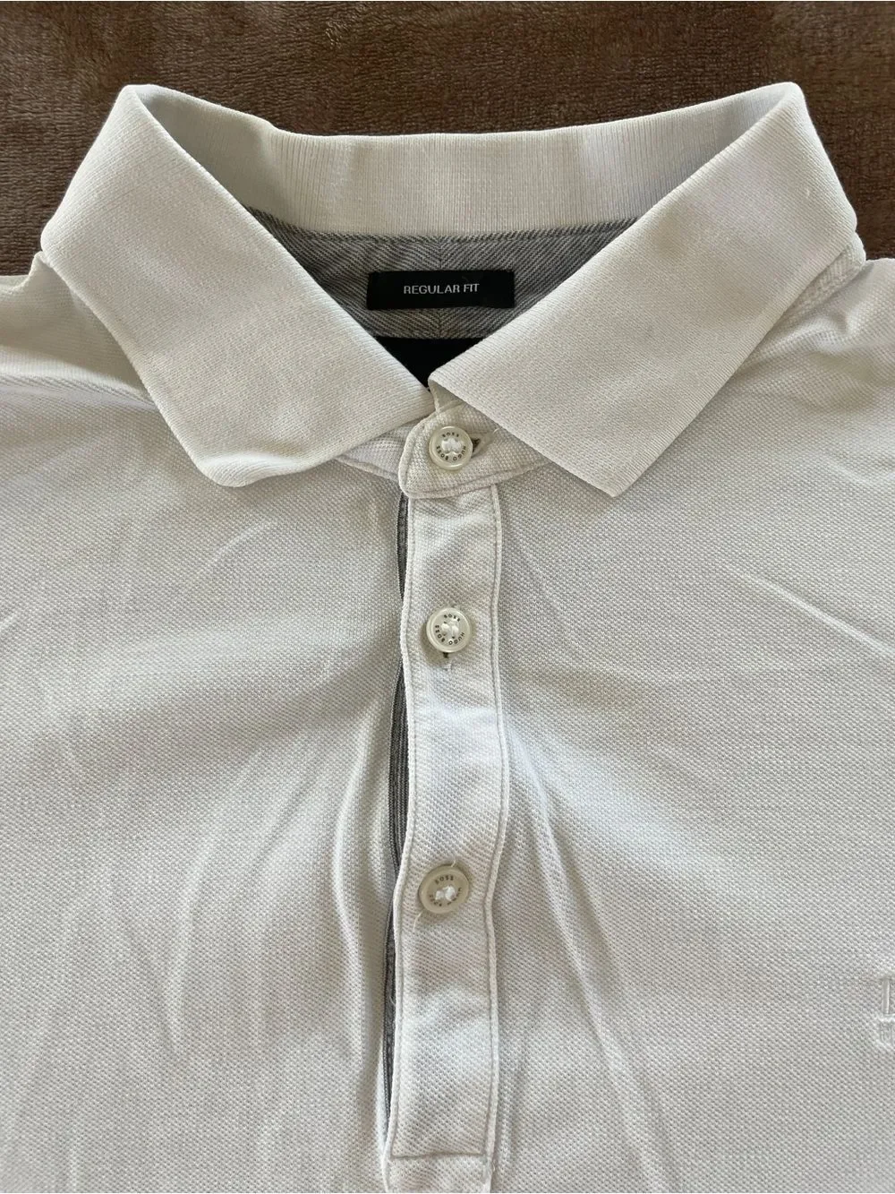 Hugo Boss crisp white